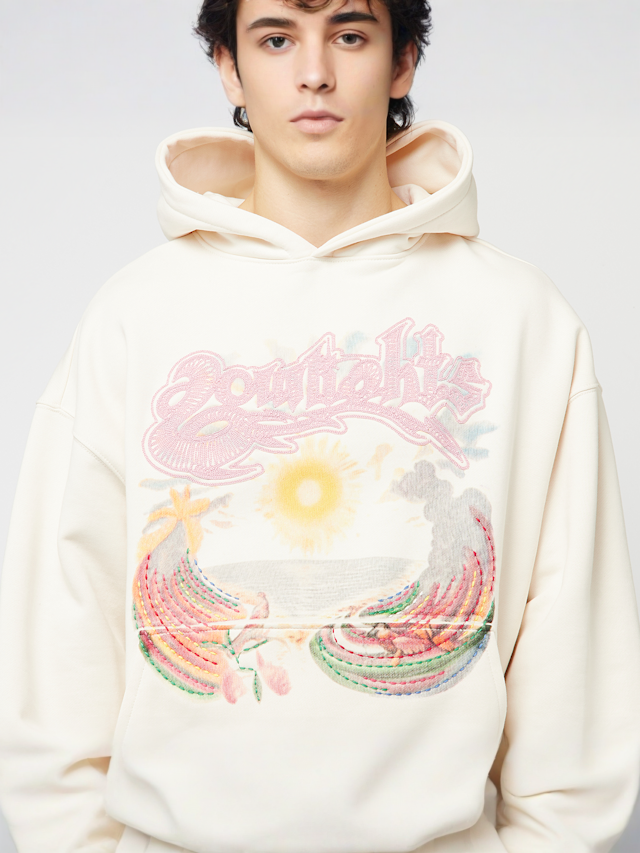 Low Lights Studios, Sangunie Paradise Hoodie, beige, Image 3 of 4
