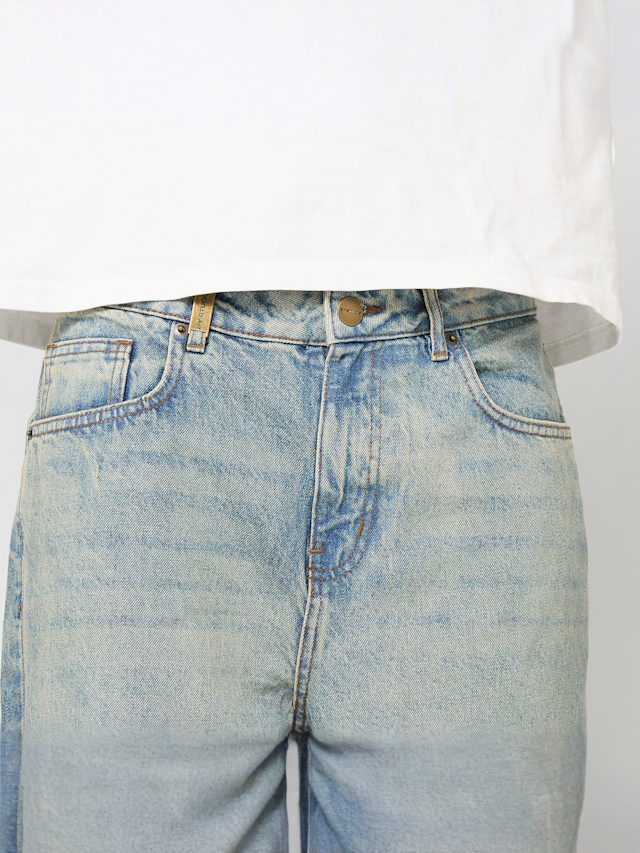 2Y STUDIOS, ARUN OPEN HEM STRAIGHT JEANS SAND BLUE, blue, Image 3 of 5
