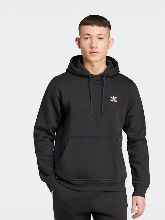 adidas Originals, Trefoil Essentials Hoodie, black, Image 1 of 5