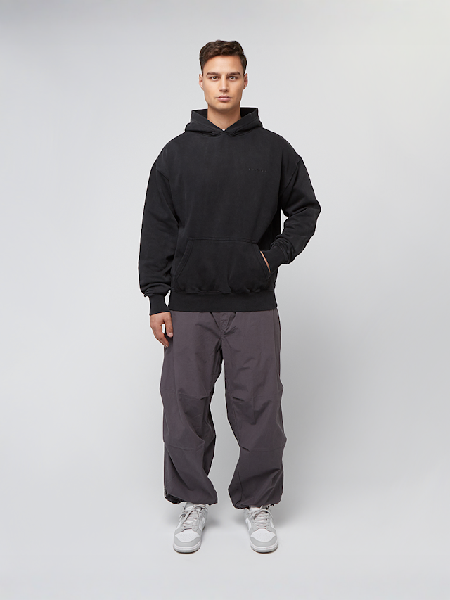 Pegador, Logo Oversized Hoodie, black, Image 4 of 4