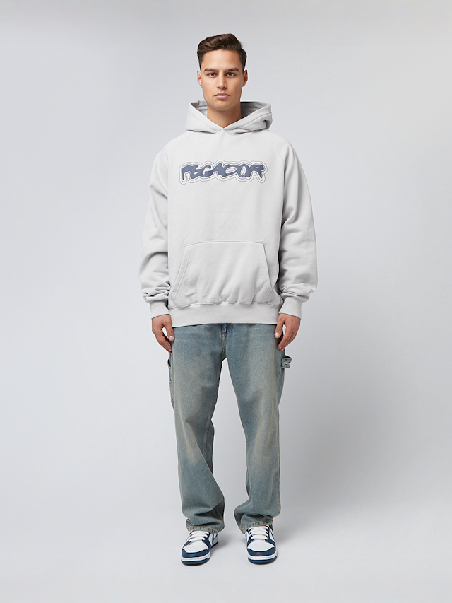 Pegador, Anclar Oversized Raglan Hoodie, grey, Image 4 of 4