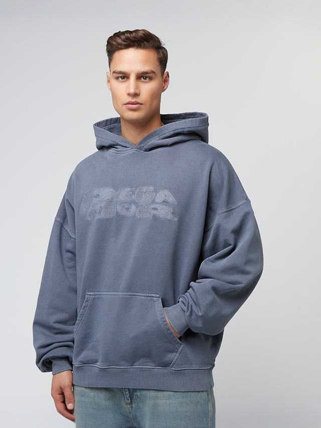 Pegador, Drew Terry Boxy Hoodie, blue, Image 1 of 4