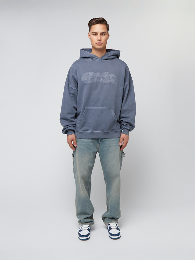 Pegador, Drew Terry Boxy Hoodie, blue, Image 4 of 4