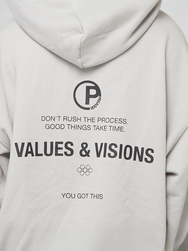 Pegador, Clinton Oversized Hoodie, grey, Image 4 of 5
