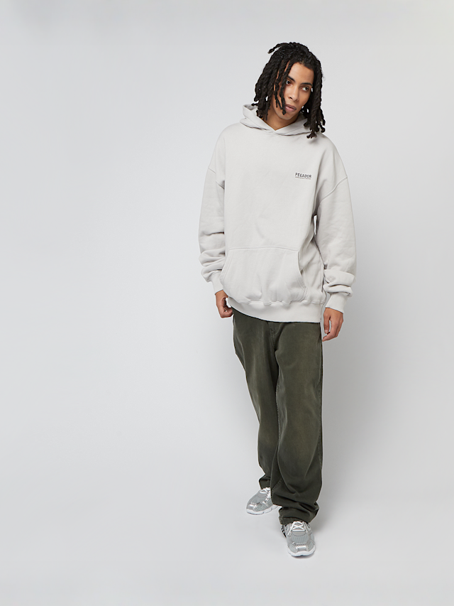 Pegador, Clinton Oversized Hoodie, grey, Image 5 of 5