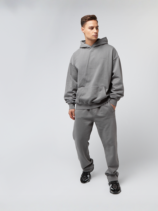 Pegador, Logo Wide Sweat Pants, grey, Image 4 of 4