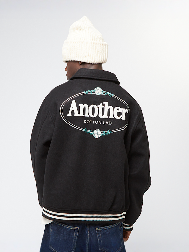 Another Cotton Lab, Another Varsity College Jacket, black, Image 2 of 6
