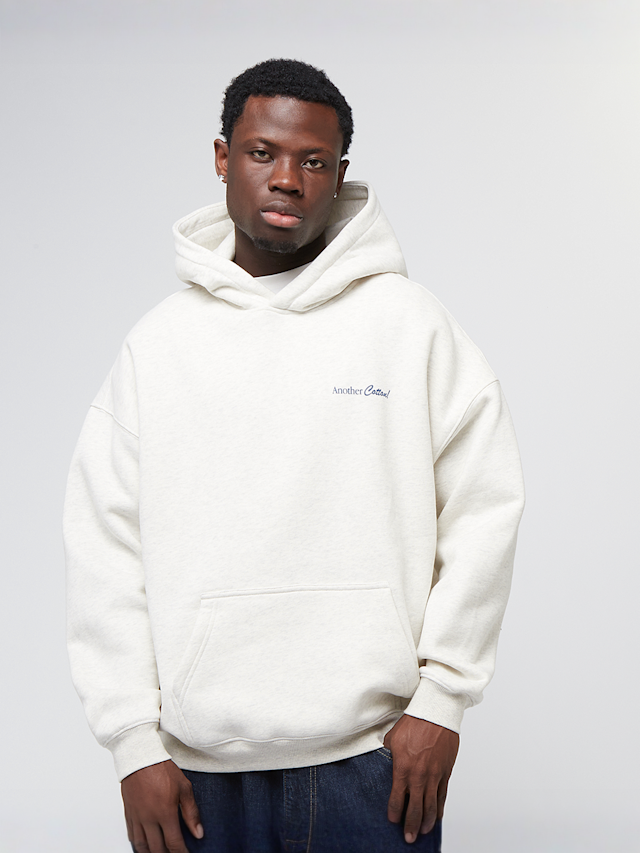 Another Cotton Lab, Breakfast Club Oversized Hoodie, grey, Image 2 of 5