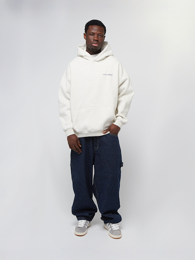 Another Cotton Lab, Breakfast Club Oversized Hoodie, grey, Image 5 of 5
