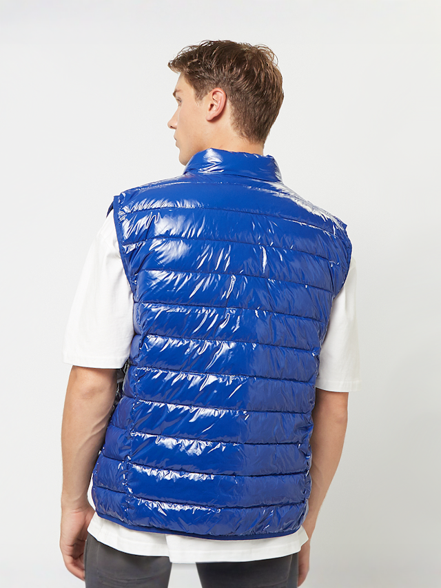 SNIPES, Small Logo Light Puffer Vest, blue, Image 2 of 5