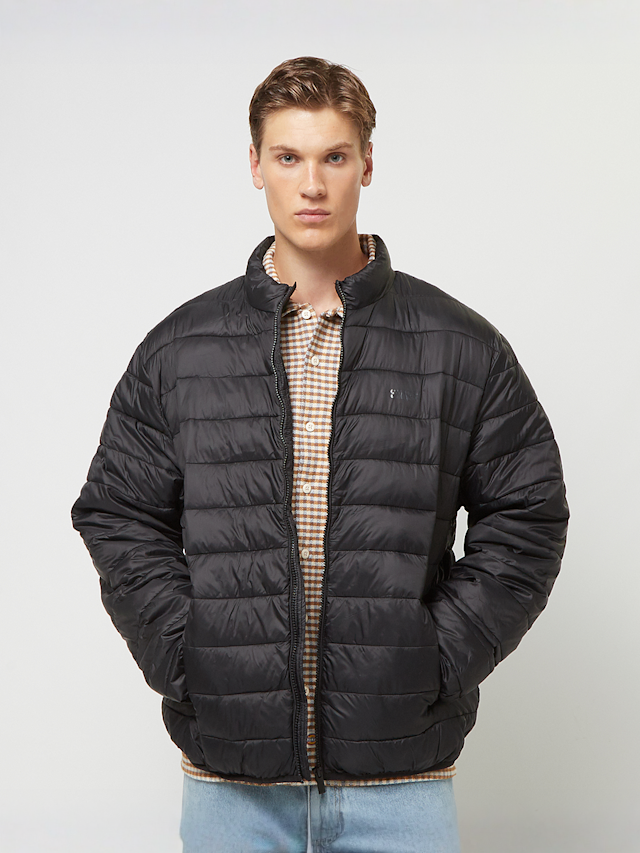 SNIPES, Small Logo Light Puffer Jacket, black, Image 1 of 5