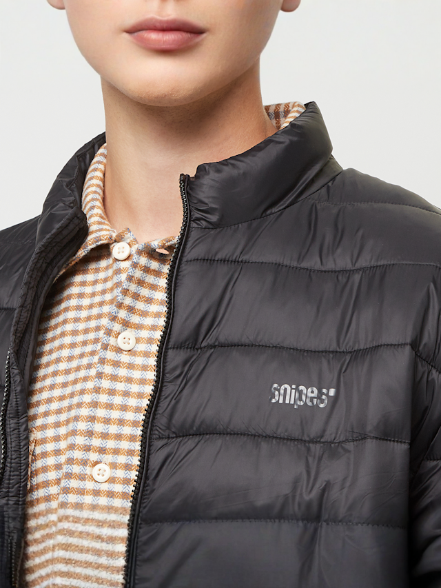 SNIPES, Small Logo Light Puffer Jacket, black, Image 3 of 5