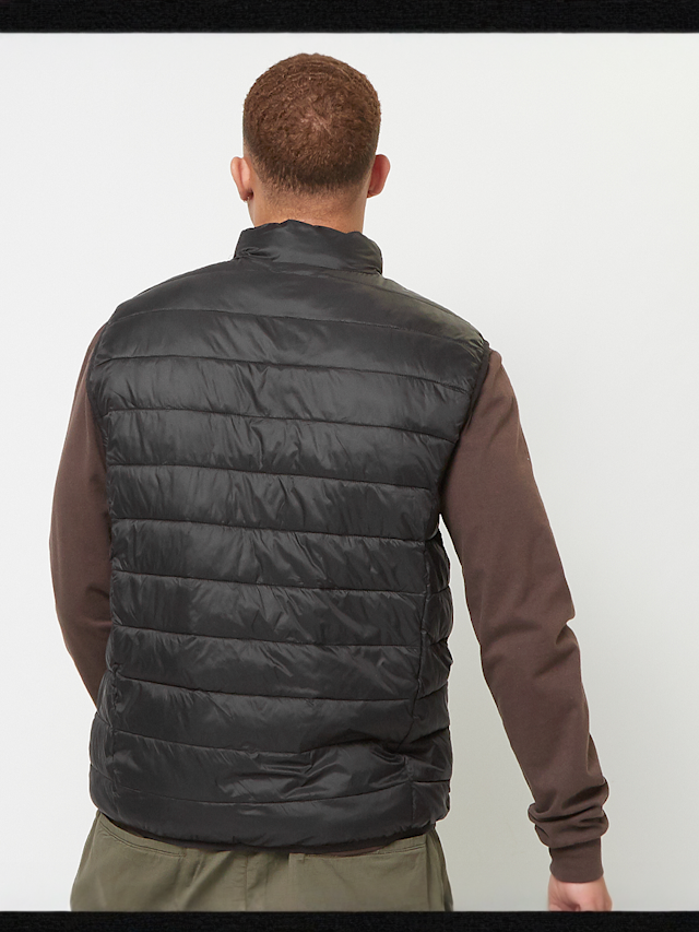 SNIPES, Small Logo Light Puffer Vest, black, Image 2 of 4