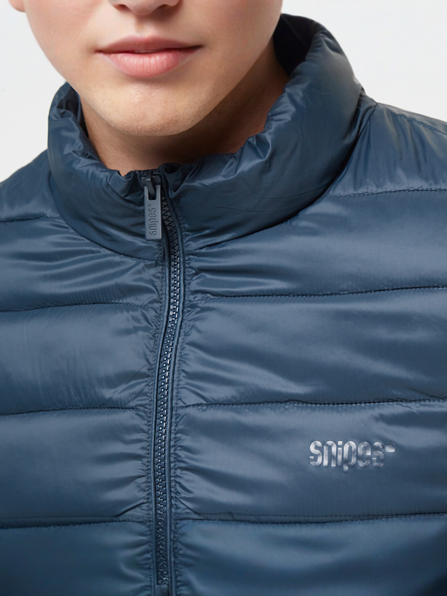 SNIPES, Small Logo Light Puffer Jacket, blue, Image 3 of 4