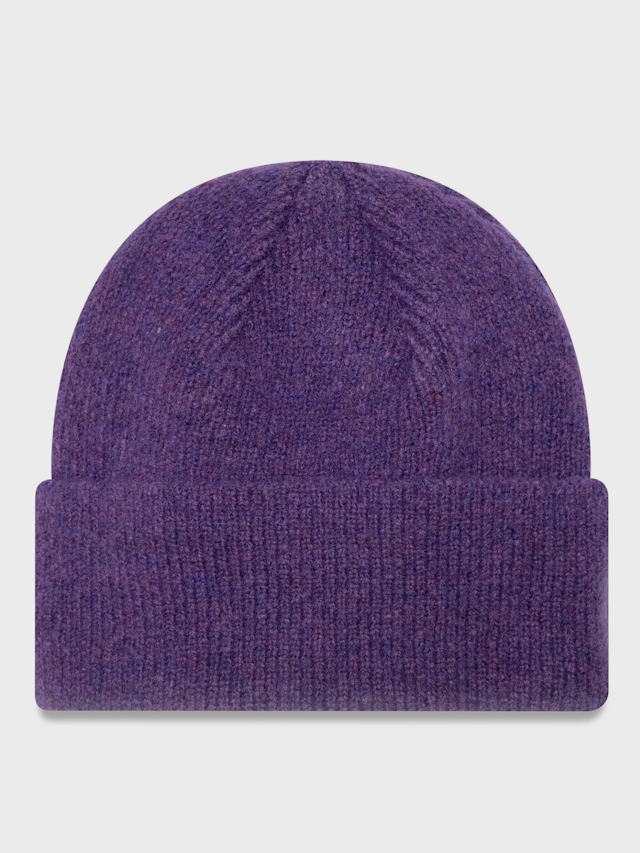 New Era, Female Wide Cuff Beanie MLB New York Yankees, purple, Image 2 of 2
