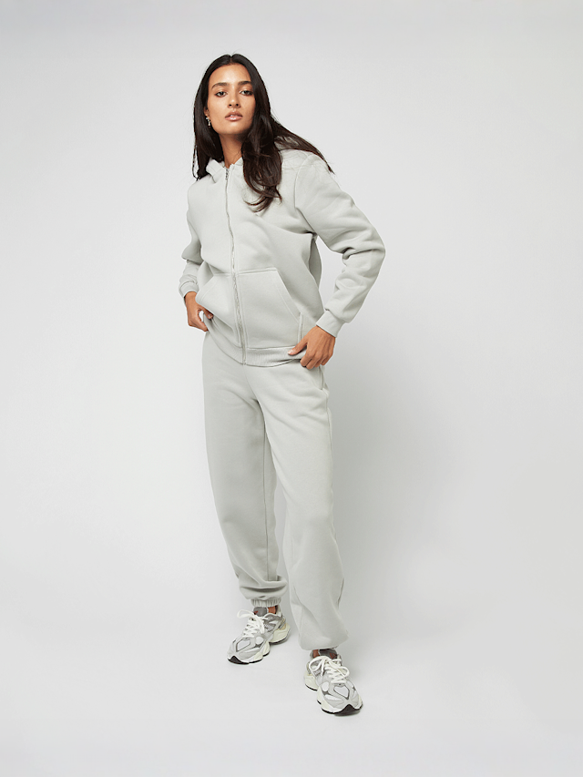 Urban Classics, Fluffy Zip Hoody, grey, Image 5 of 5