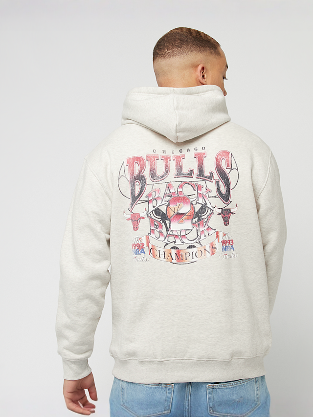 Mitchell & Ness, NBA Chicago Bulls Easy Cool Graphic Hoody, beige, Image 1 of 6