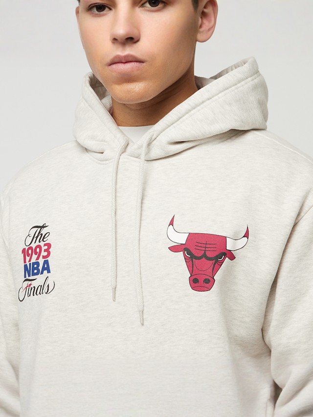 Mitchell & Ness, NBA Chicago Bulls Easy Cool Graphic Hoody, beige, Image 3 of 6
