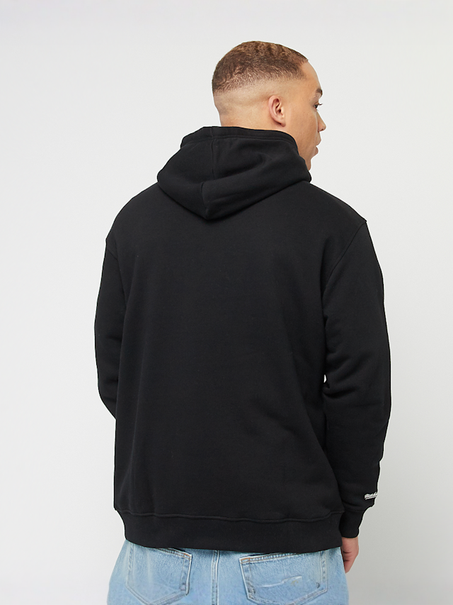 Mitchell & Ness, NBA Chicago Bulls Logo Hoody, black, Image 2 of 6