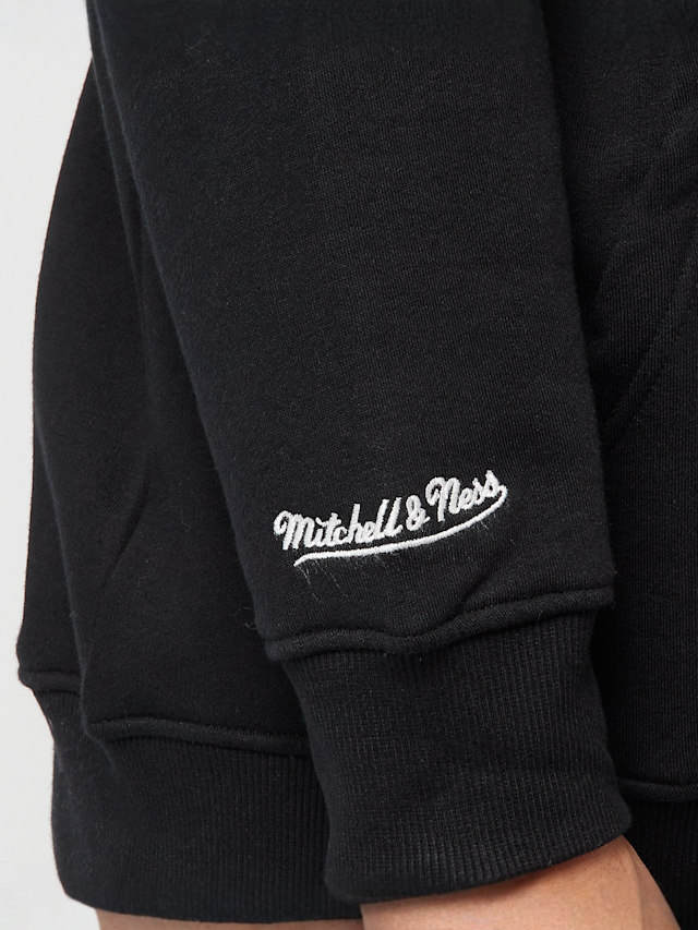 Mitchell & Ness, NBA Chicago Bulls Logo Hoody, black, Image 5 of 6