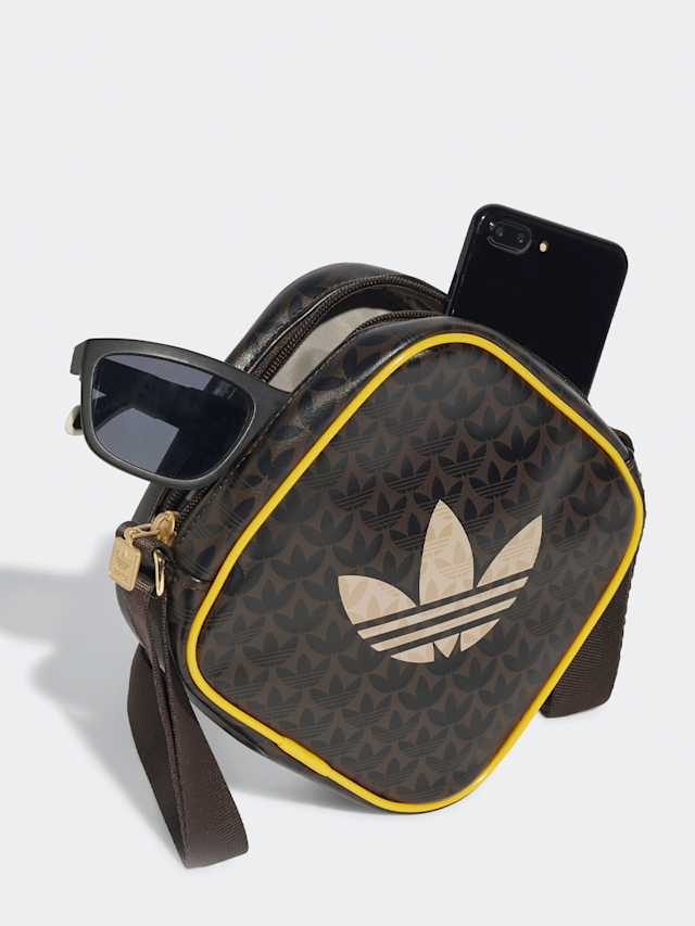 adidas Originals, Monogram Mini Diamond Bag, brown, Image 4 of 6