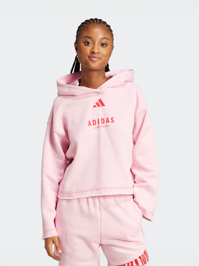 adidas Originals, Sportswear Hoodie, light pink, Image 1 of 5