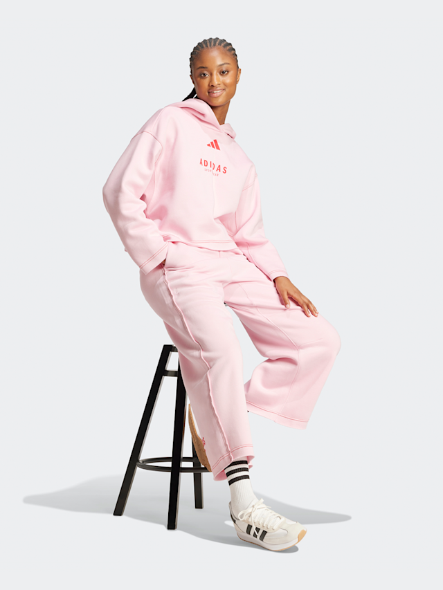 adidas Originals, Sportswear Hoodie, light pink, Image 5 of 5