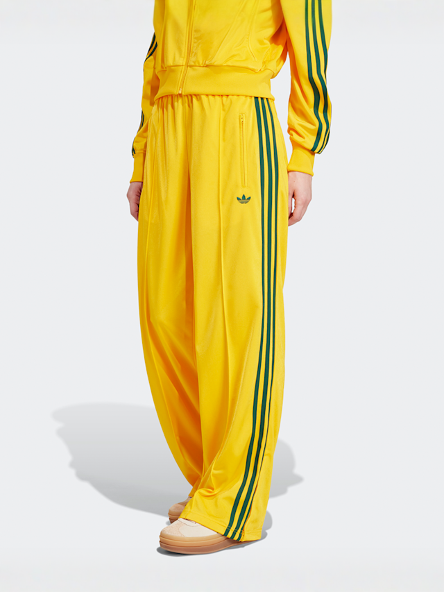 adidas Originals, Firebird Loose Track Pants, yellow, Image 1 of 4