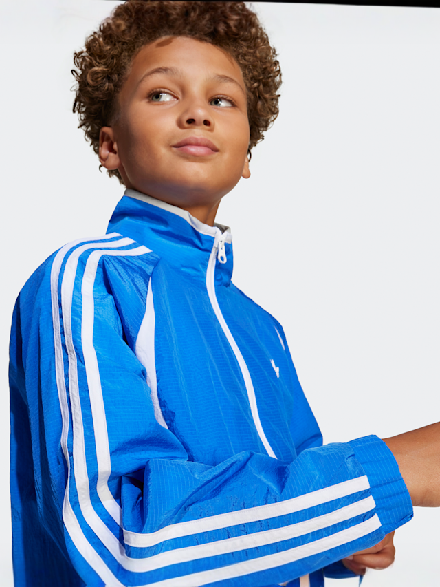 adidas Originals, Woven 3-Streifen Track Jacket, blue, Image 4 of 5