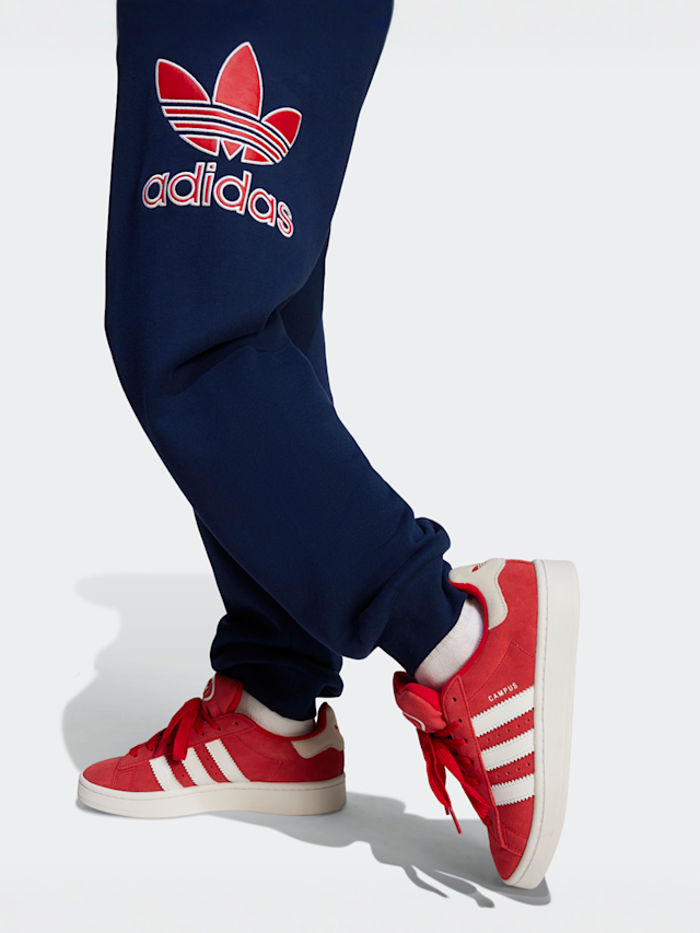 adidas Originals, Big Logo Sweatpants, blue, Image 3 of 5