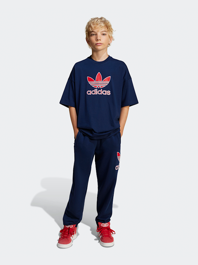 adidas Originals, Big Logo Sweatpants, blue, Image 5 of 5