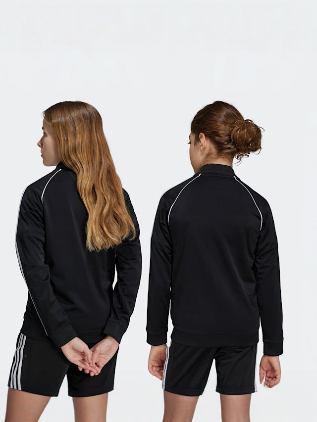 adidas Originals, Superstar Track Jacket, black, Image 2 of 5