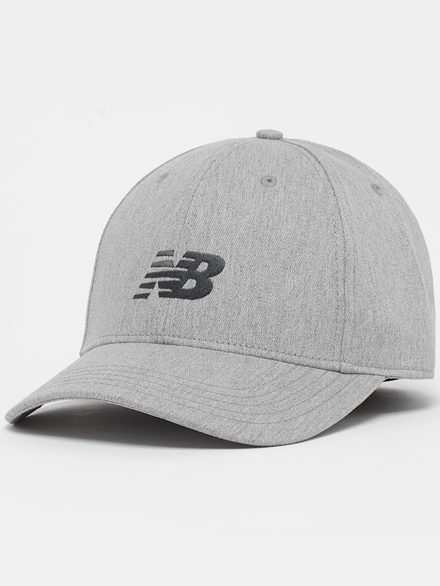 New Balance, 6 Panel Structured Snapback, grey, Image 1 of 4