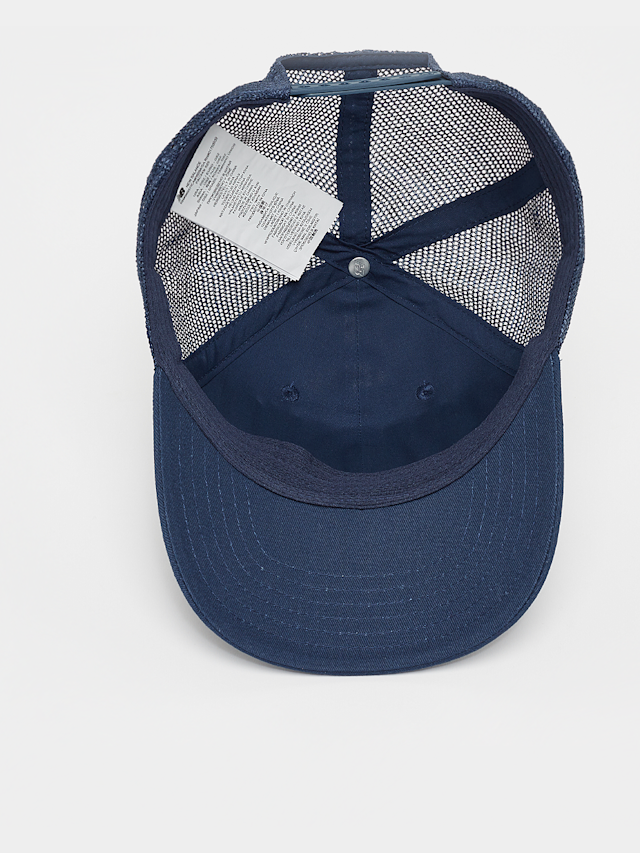 New Balance, Stacked Patch Logo Trucker, blue, Image 3 of 4