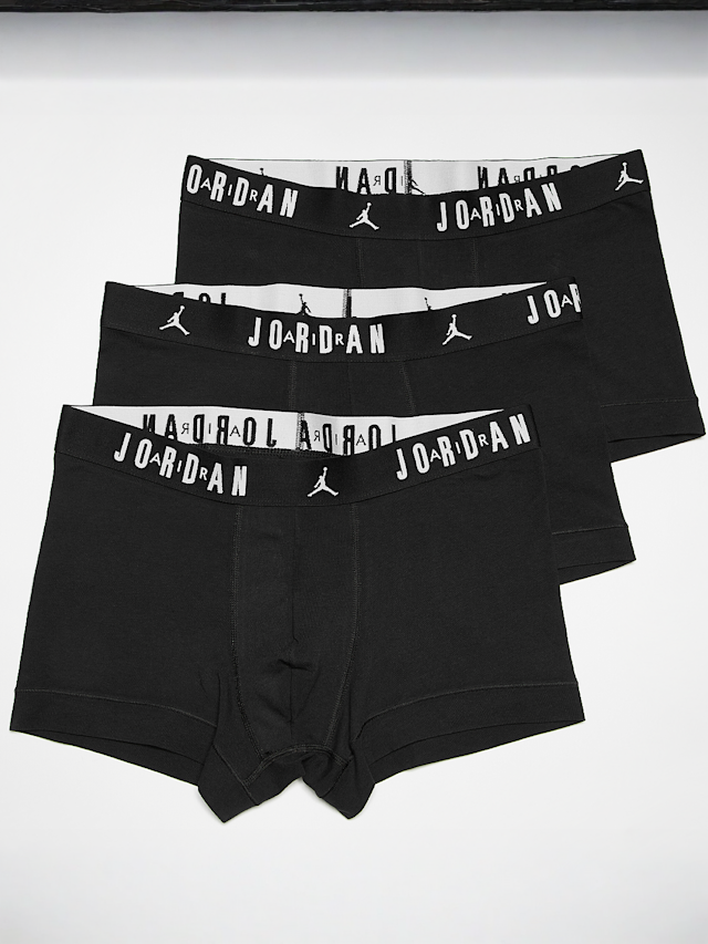 Jordan, 3 PACK - Flight Cotton Trunk, black, Image 1 of 2