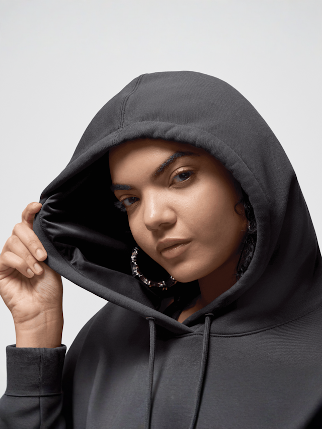 Jordan, Flight Fleece Graphics Hoodie, grey, Image 3 of 6