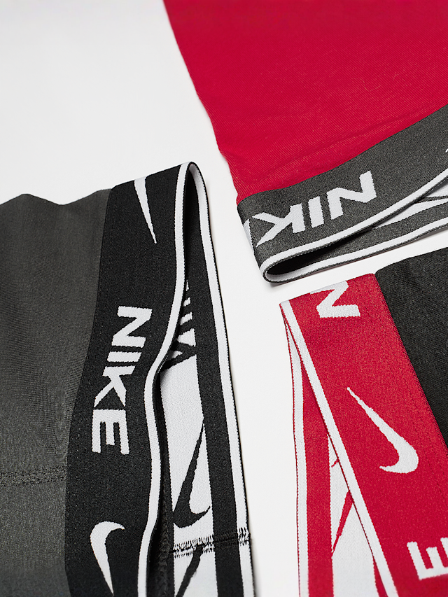 Nike, 3 PACK - Essential Cotton Boxer Brief, multi-colour, Image 2 of 2