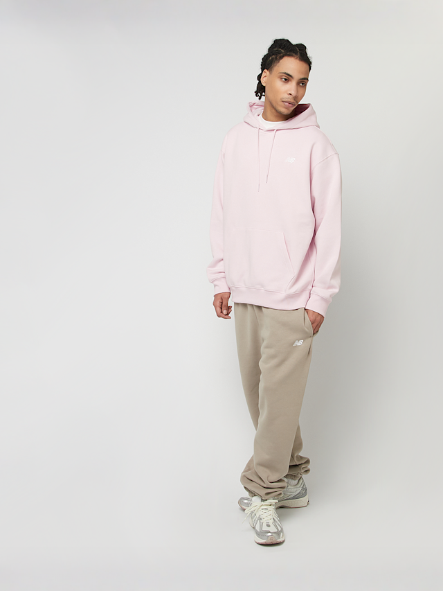 New Balance, Sport Essentials Fleece Hoodie, light pink, Image 4 of 4
