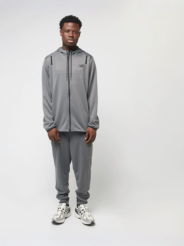 New Balance, Knitted Tapered Track Pant, grey, Image 4 of 4