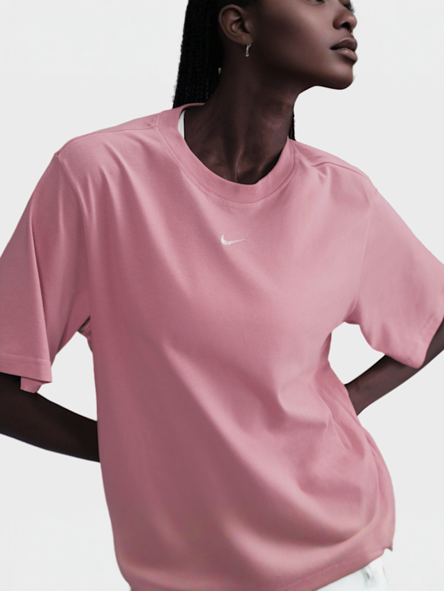 Nike, Sportswear Tee Essential Tee, light pink, Image 3 of 4