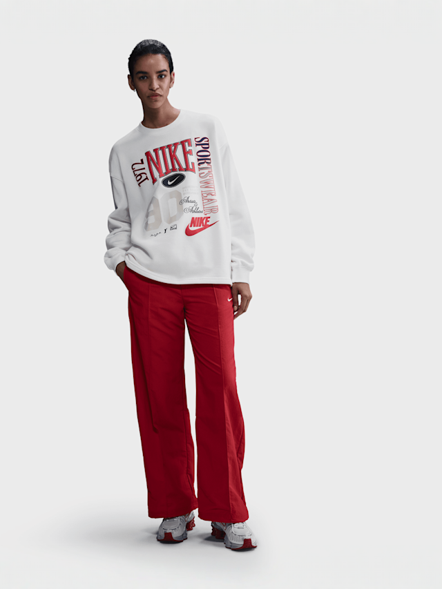 Nike, Sportswear Street Fleece Crew, beige, Image 4 of 4