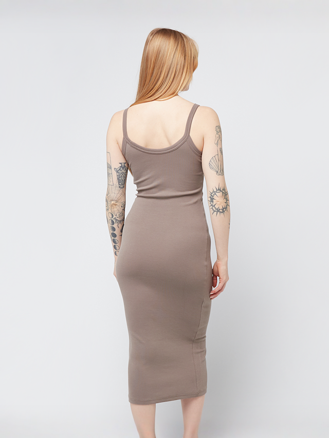 Nike, Sportswear Chill Knit Mini-Rib Tank Dress, brown, Image 2 of 4