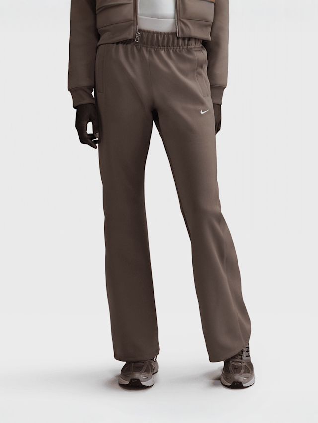 Nike, Sportswear Windrunner Mid-Rise Poly Knit Pants, brown, Image 1 of 4