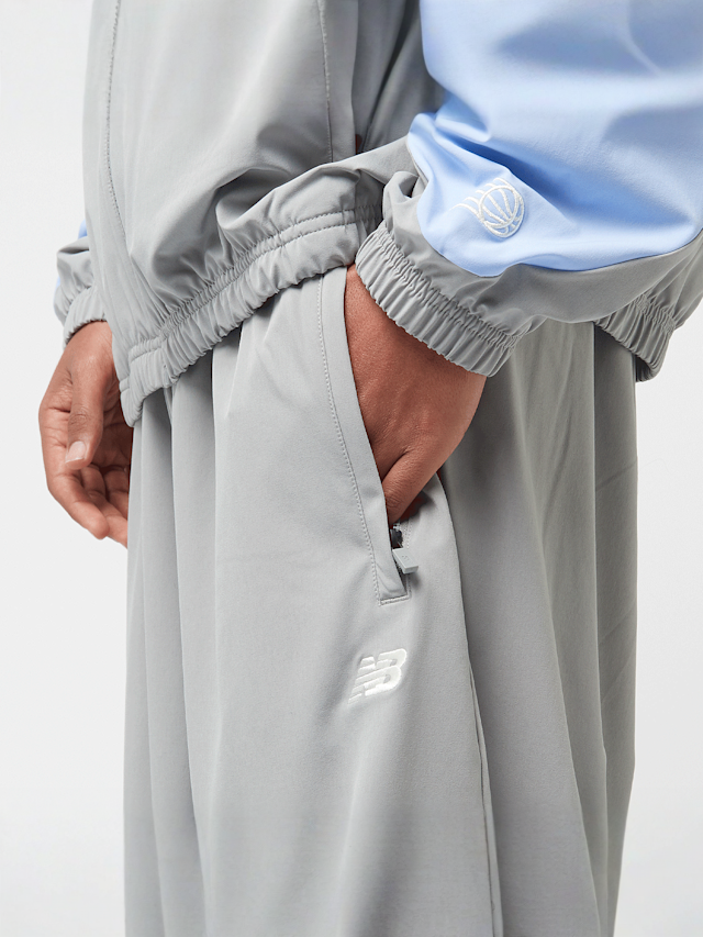 New Balance, Woven Track Pant, grey, Image 5 of 7