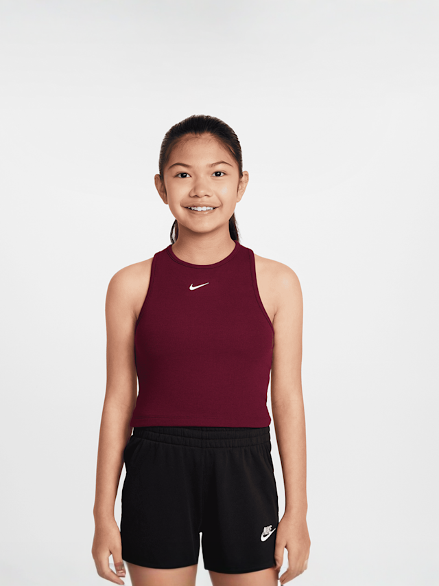 Nike, Sportswear Rib Tank Dance, red, Image 1 of 3