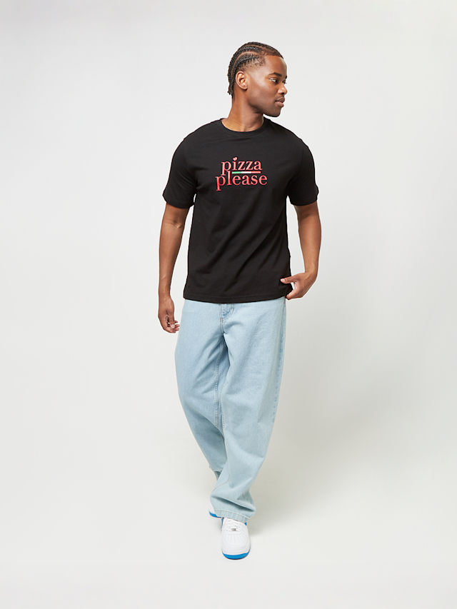 Mister Tee, Pizza Please Tee, black, Image 4 of 4