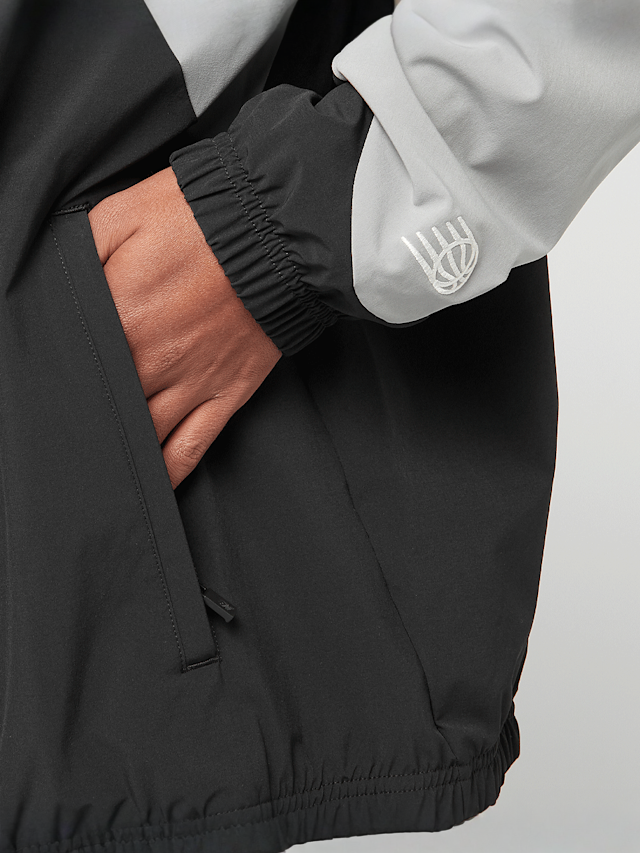 New Balance, Woven Track Jacket, black, Image 4 of 5