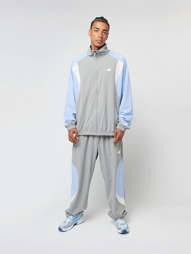 New Balance, Woven Track Jacket, grey, Image 5 of 5