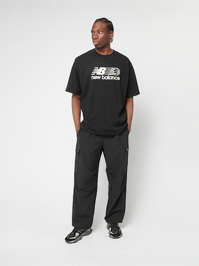 New Balance, Hoops Graphic T-Shirt, black, Image 4 of 4