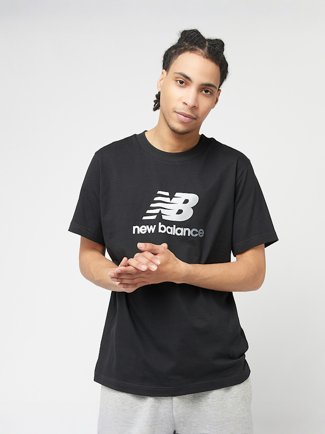 New Balance, Sport Essentials Gradient Logo T-Shirt, black, Image 1 of 4